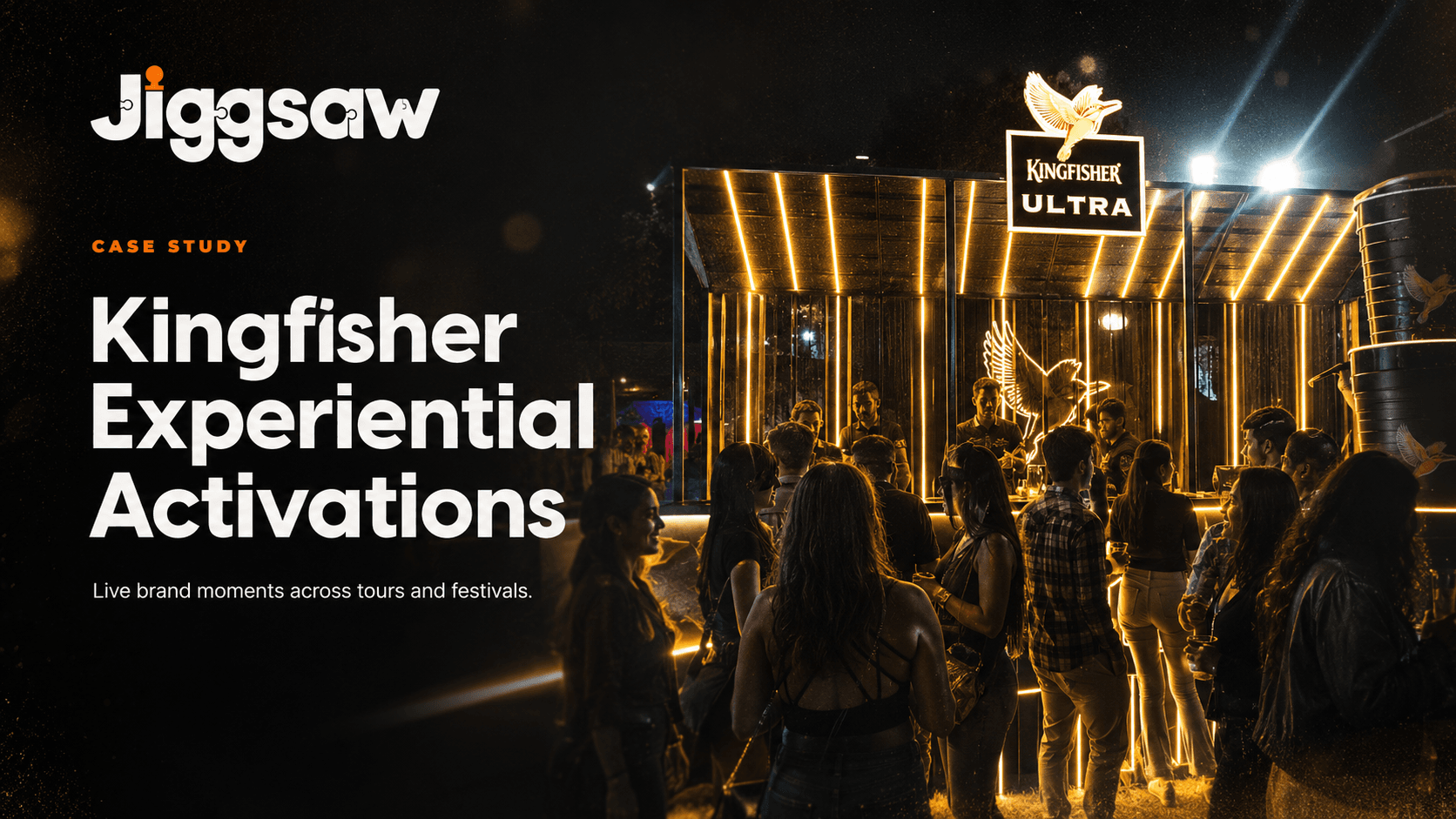 Kingfisher Experiential Activations case study hero image