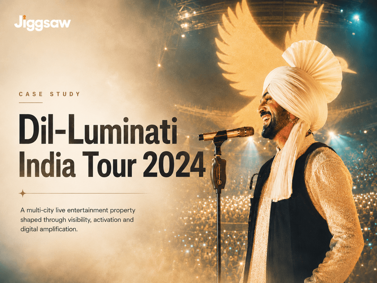 Dil-Luminati India Tour 2024 case study hero image