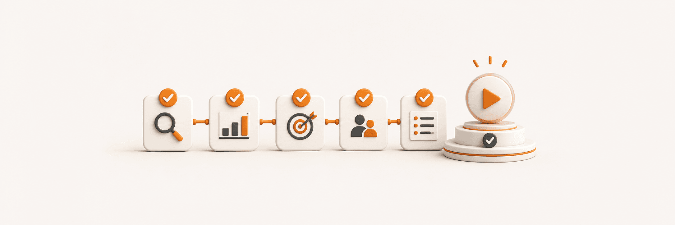 Paid media readiness checklist visual